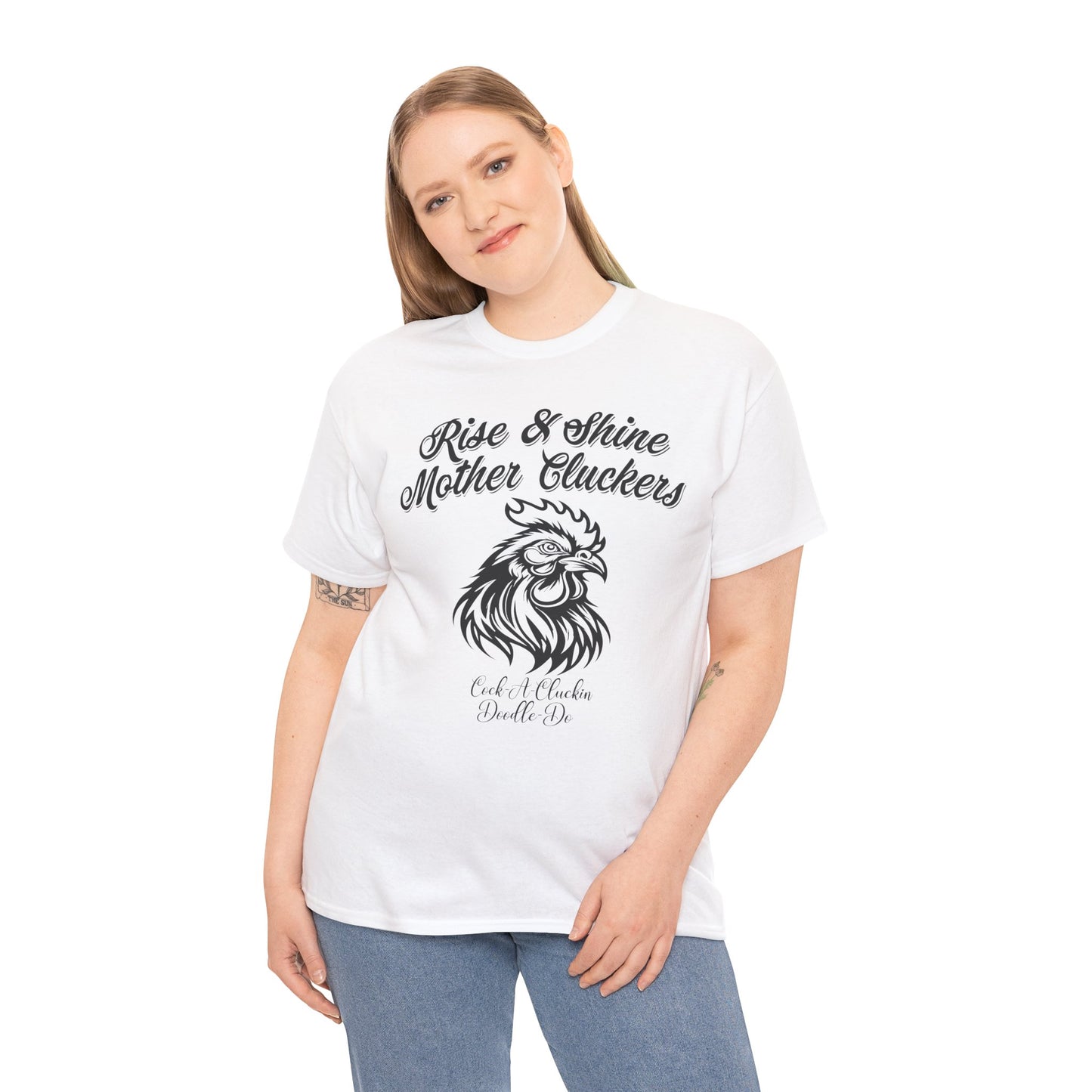 Mother Cluckers Chicken T-Shirt – Funny Farm Graphic Tee, Unisex Retro Style