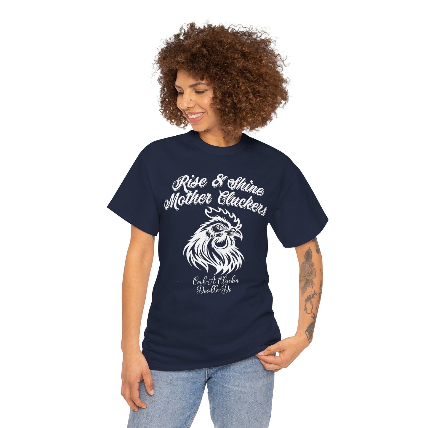 Mother Cluckers Chicken T-Shirt – Funny Farm Graphic Tee, Unisex Retro Style