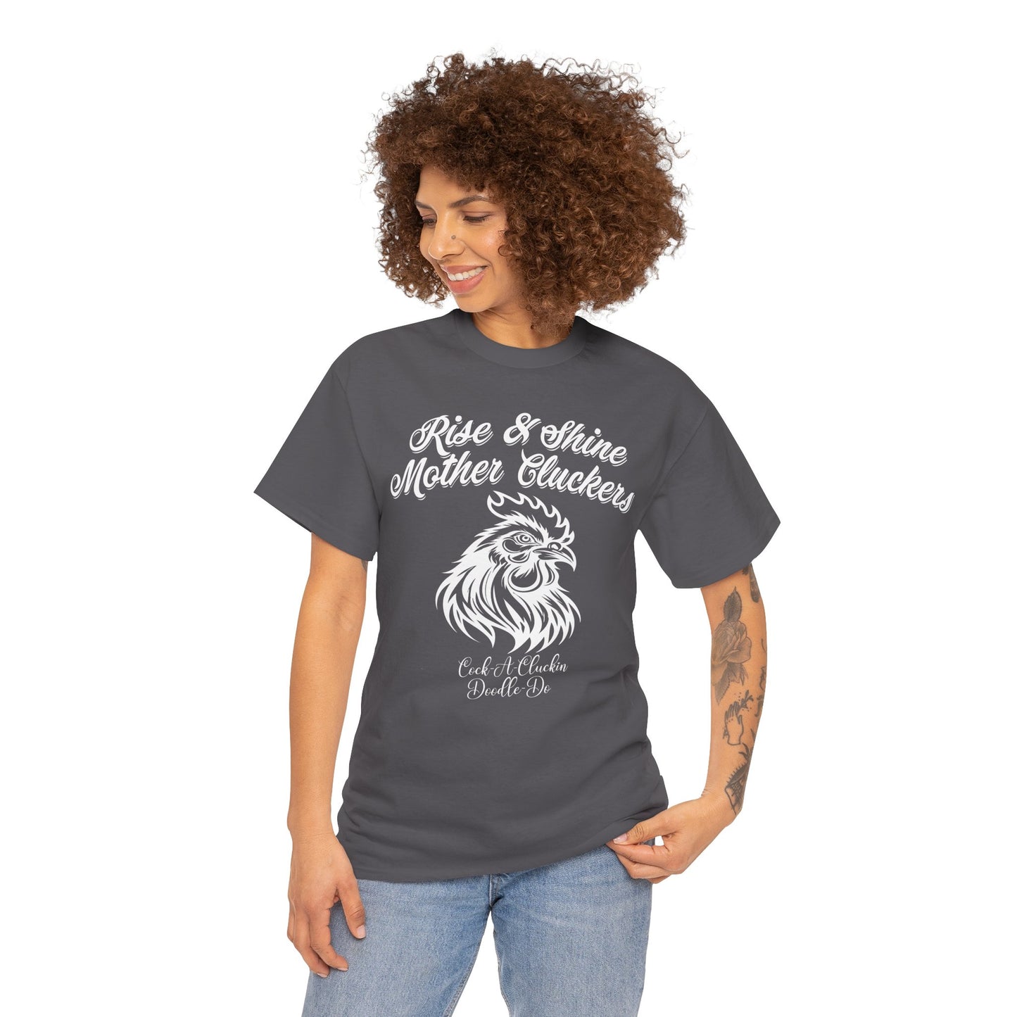 Mother Cluckers Chicken T-Shirt – Funny Farm Graphic Tee, Unisex Retro Style