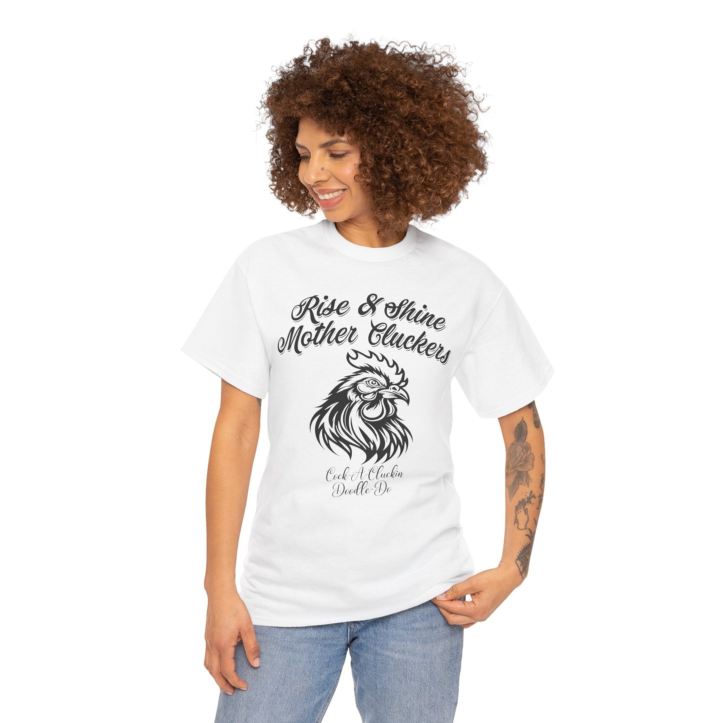 Mother Cluckers Chicken T-Shirt – Funny Farm Graphic Tee, Unisex Retro Style