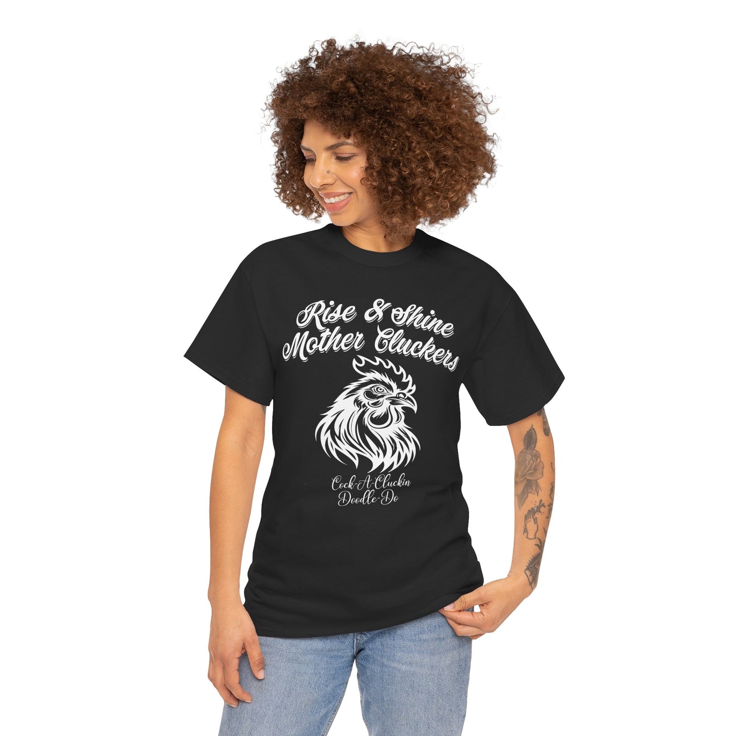 Mother Cluckers Chicken T-Shirt – Funny Farm Graphic Tee, Unisex Retro Style
