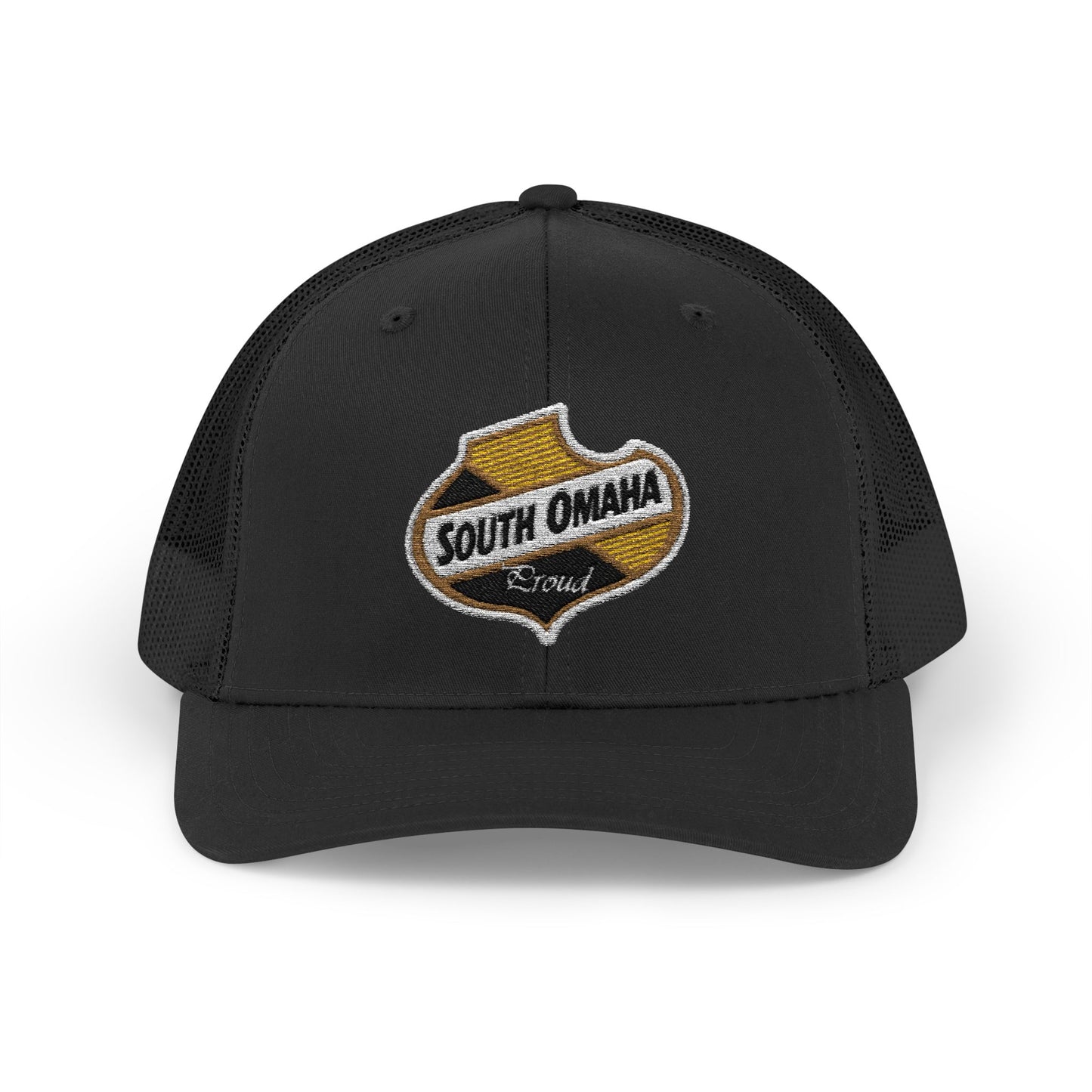 South Omaha Falstaff Spade Snapback Trucker Cap - Trendy Baseball Hat, Stylish Accessory, Perfect for Summer Festivals, Casual Outings, Birthday Gifts