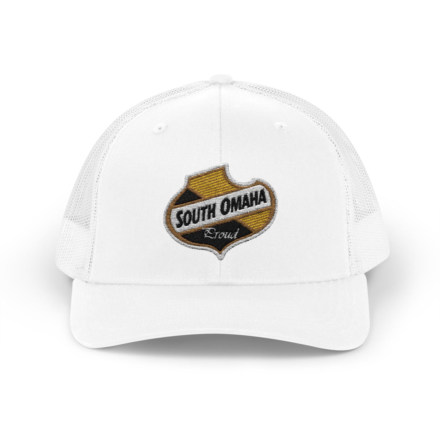 South Omaha Falstaff Spade Snapback Trucker Cap - Trendy Baseball Hat, Stylish Accessory, Perfect for Summer Festivals, Casual Outings, Birthday Gifts