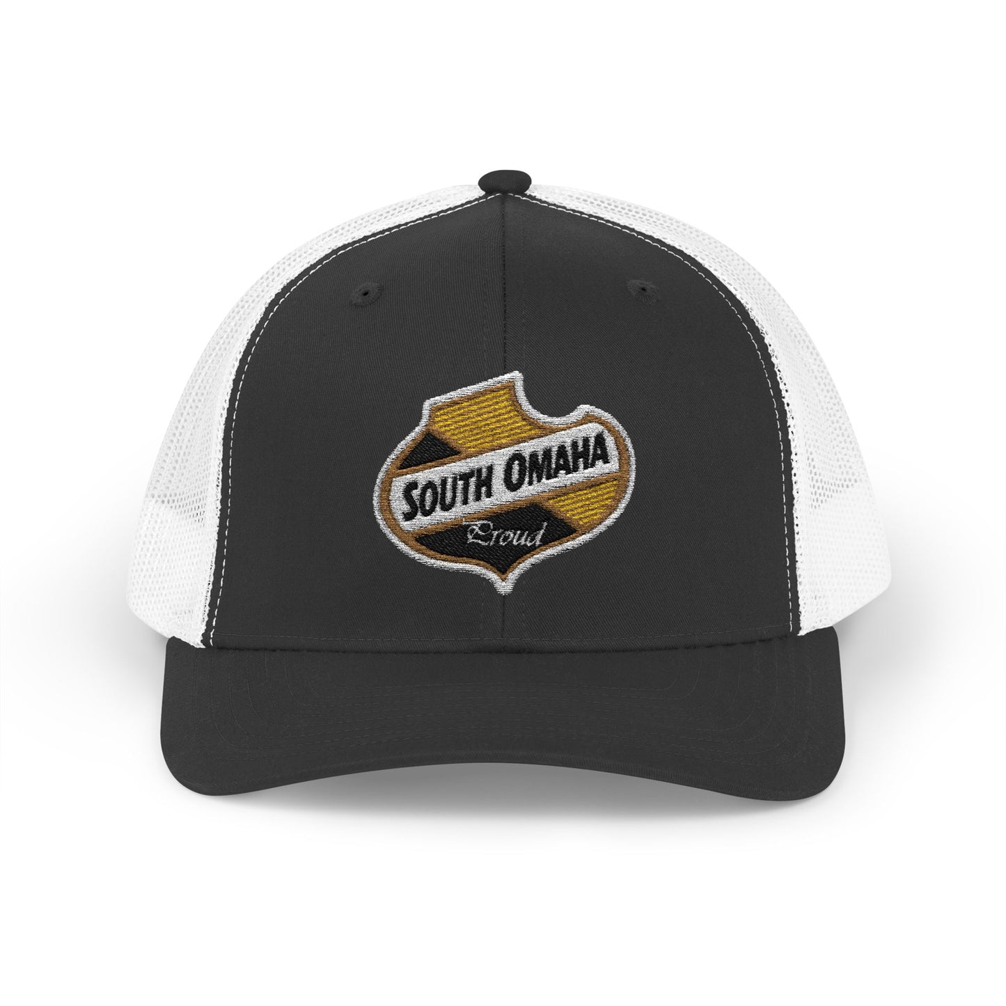 South Omaha Falstaff Spade Snapback Trucker Cap - Trendy Baseball Hat, Stylish Accessory, Perfect for Summer Festivals, Casual Outings, Birthday Gifts