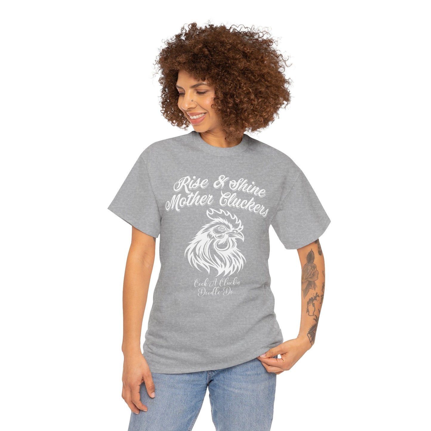 Mother Cluckers Chicken T-Shirt – Funny Farm Graphic Tee, Unisex Retro Style