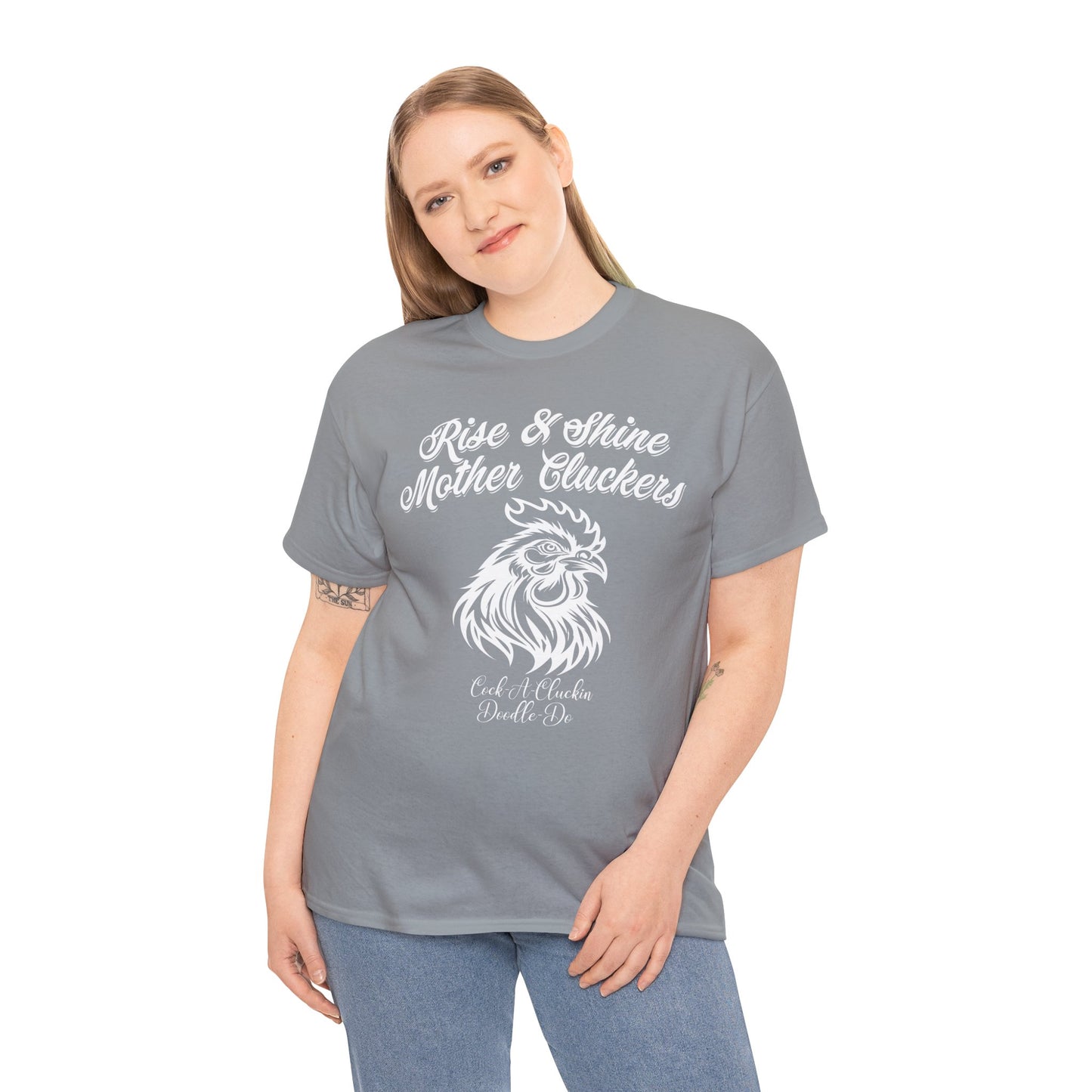 Mother Cluckers Chicken T-Shirt – Funny Farm Graphic Tee, Unisex Retro Style