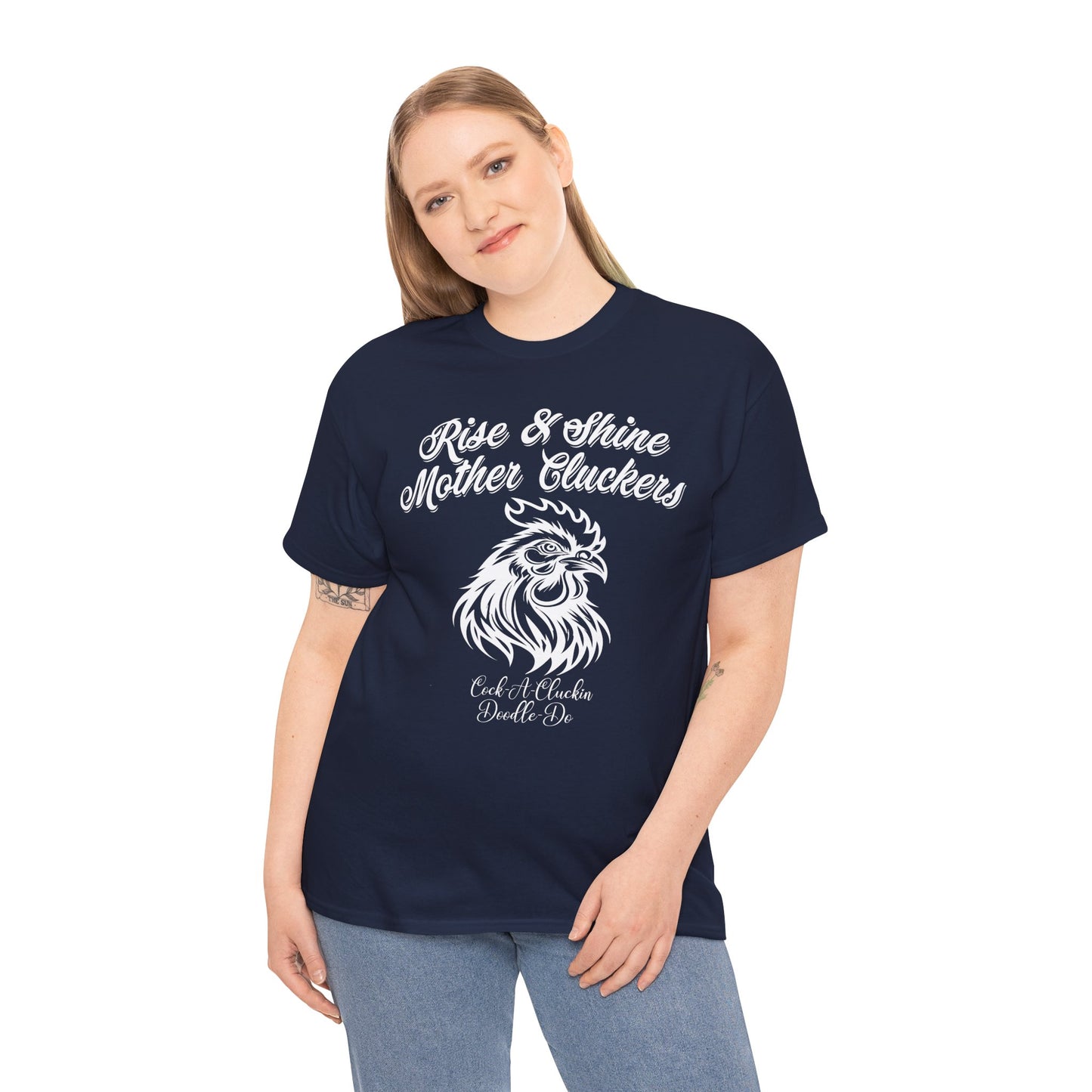 Mother Cluckers Chicken T-Shirt – Funny Farm Graphic Tee, Unisex Retro Style