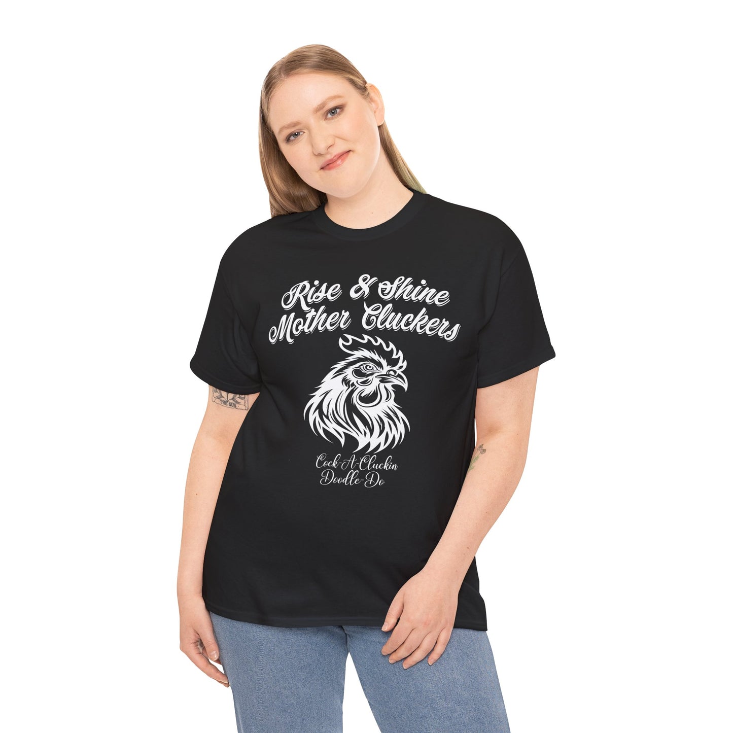Mother Cluckers Chicken T-Shirt – Funny Farm Graphic Tee, Unisex Retro Style