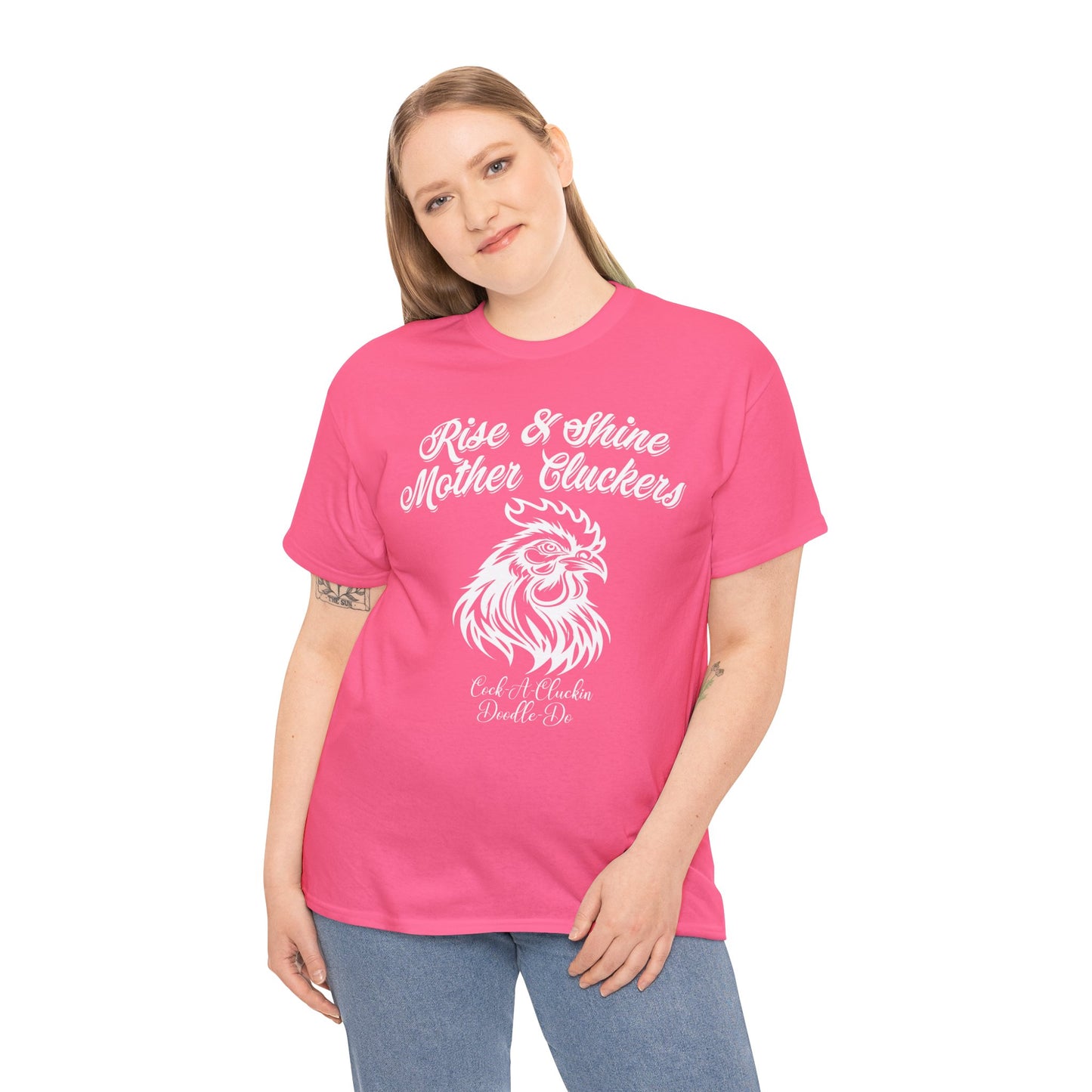 Mother Cluckers Chicken T-Shirt – Funny Farm Graphic Tee, Unisex Retro Style