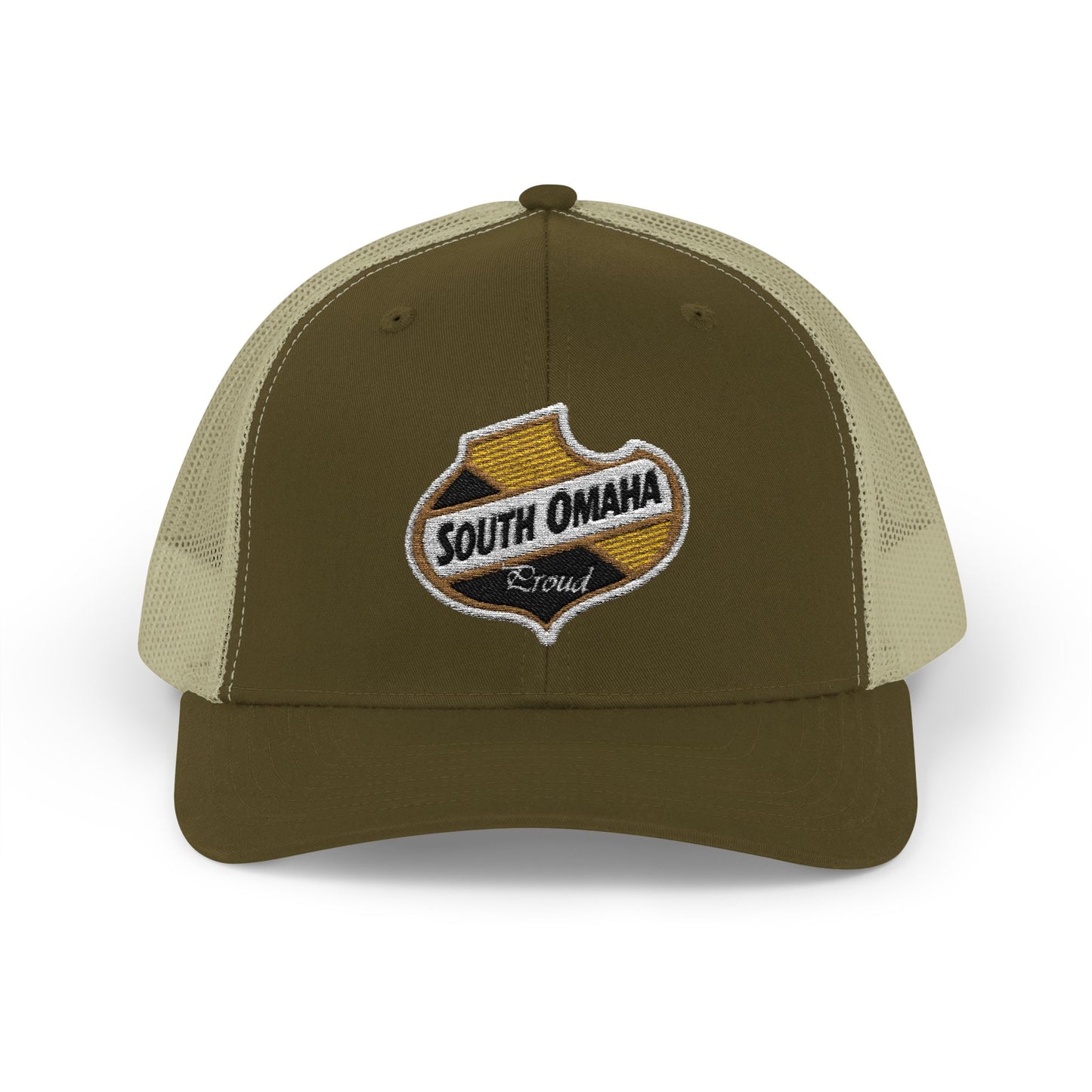 South Omaha Falstaff Spade Snapback Trucker Cap - Trendy Baseball Hat, Stylish Accessory, Perfect for Summer Festivals, Casual Outings, Birthday Gifts
