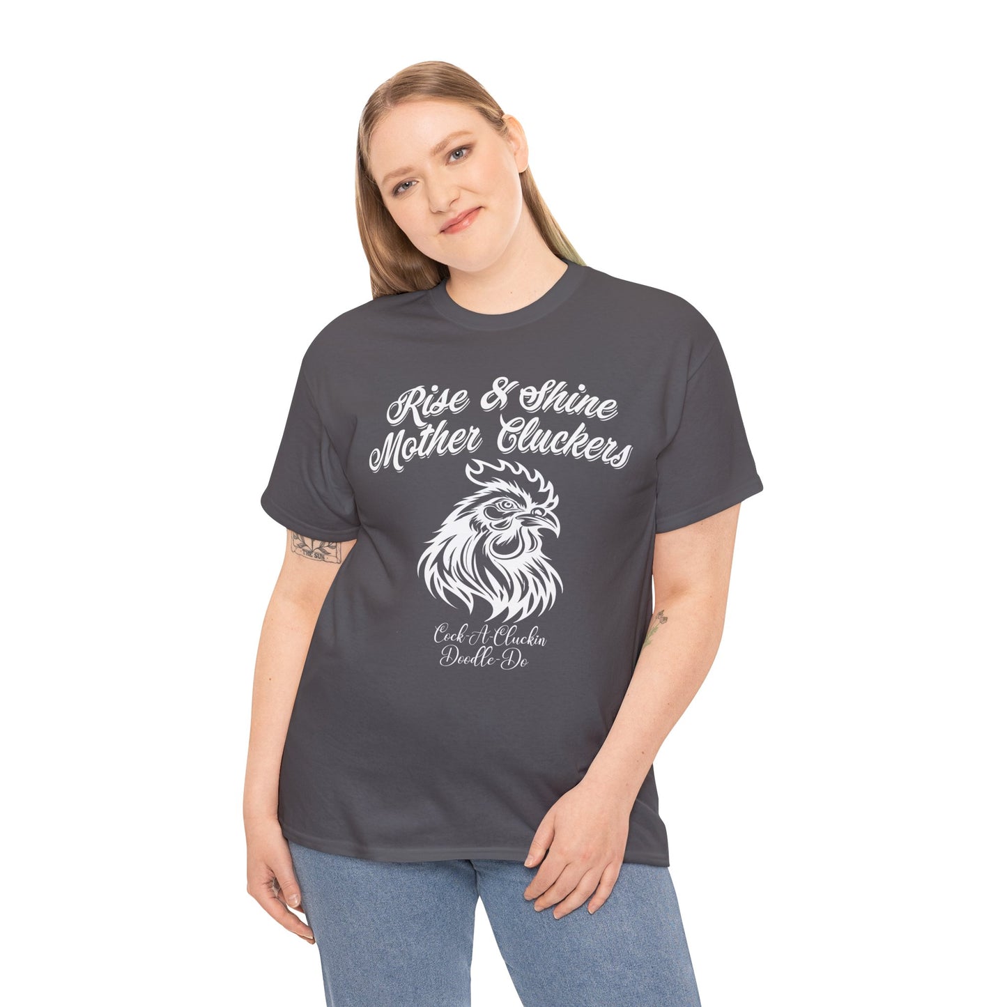 Mother Cluckers Chicken T-Shirt – Funny Farm Graphic Tee, Unisex Retro Style