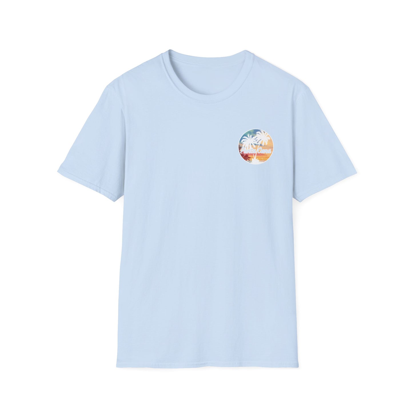 Punta Cana Unisex Softstyle T-Shirt, Relaxed Fit Tee, Beach Vacation Shirt, Dominican Republic Gift, Summer Travel Apparel