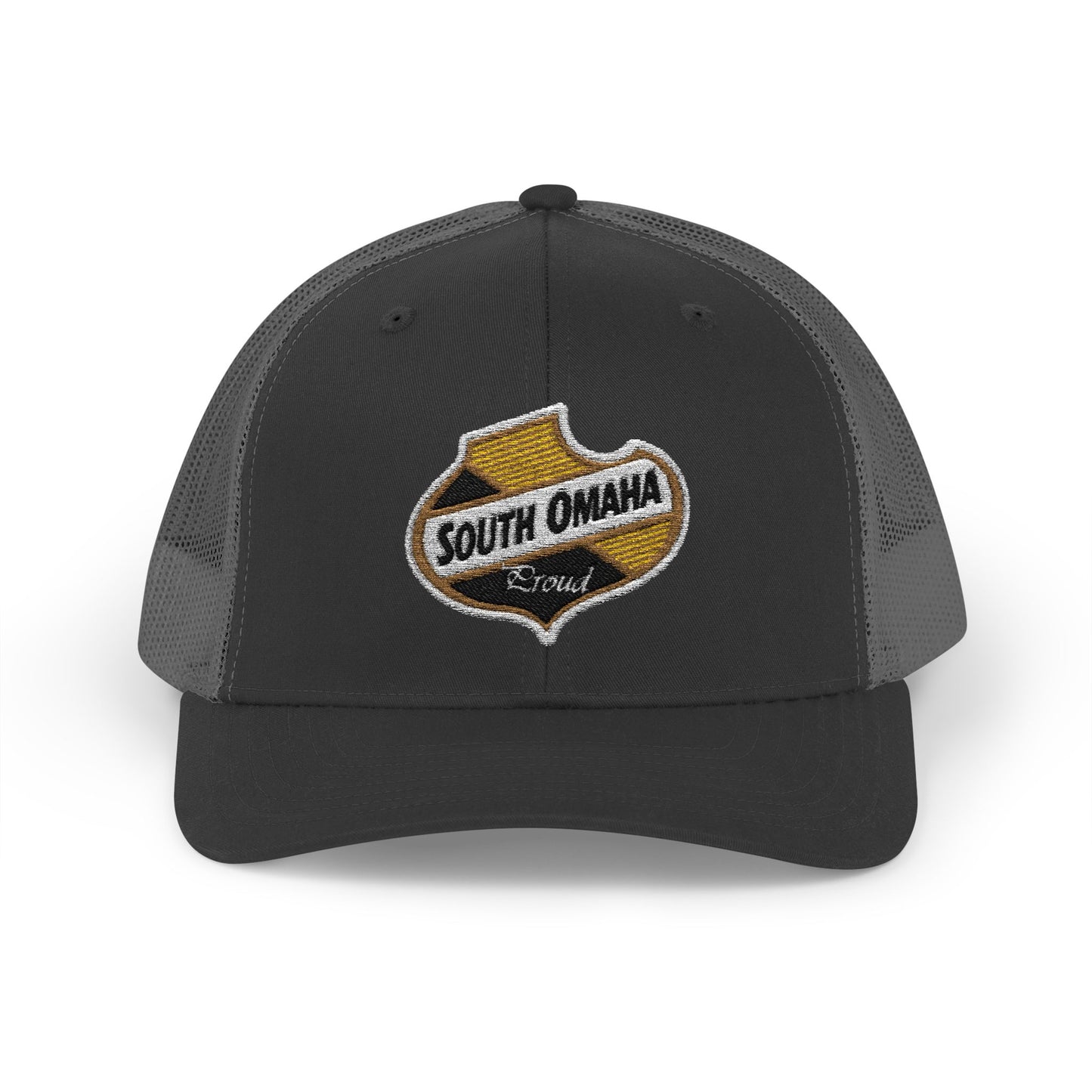 South Omaha Falstaff Spade Snapback Trucker Cap - Trendy Baseball Hat, Stylish Accessory, Perfect for Summer Festivals, Casual Outings, Birthday Gifts