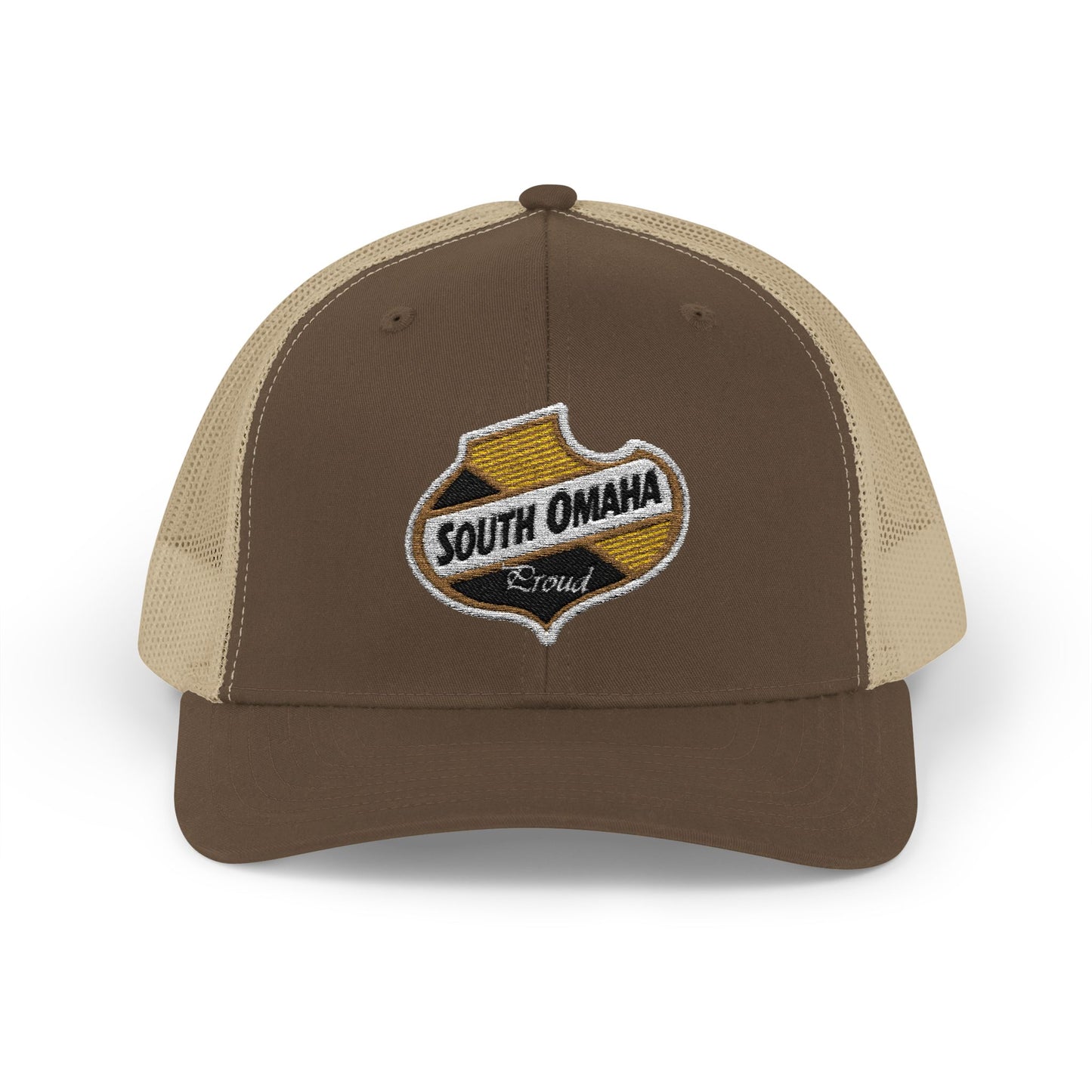 South Omaha Falstaff Spade Snapback Trucker Cap - Trendy Baseball Hat, Stylish Accessory, Perfect for Summer Festivals, Casual Outings, Birthday Gifts
