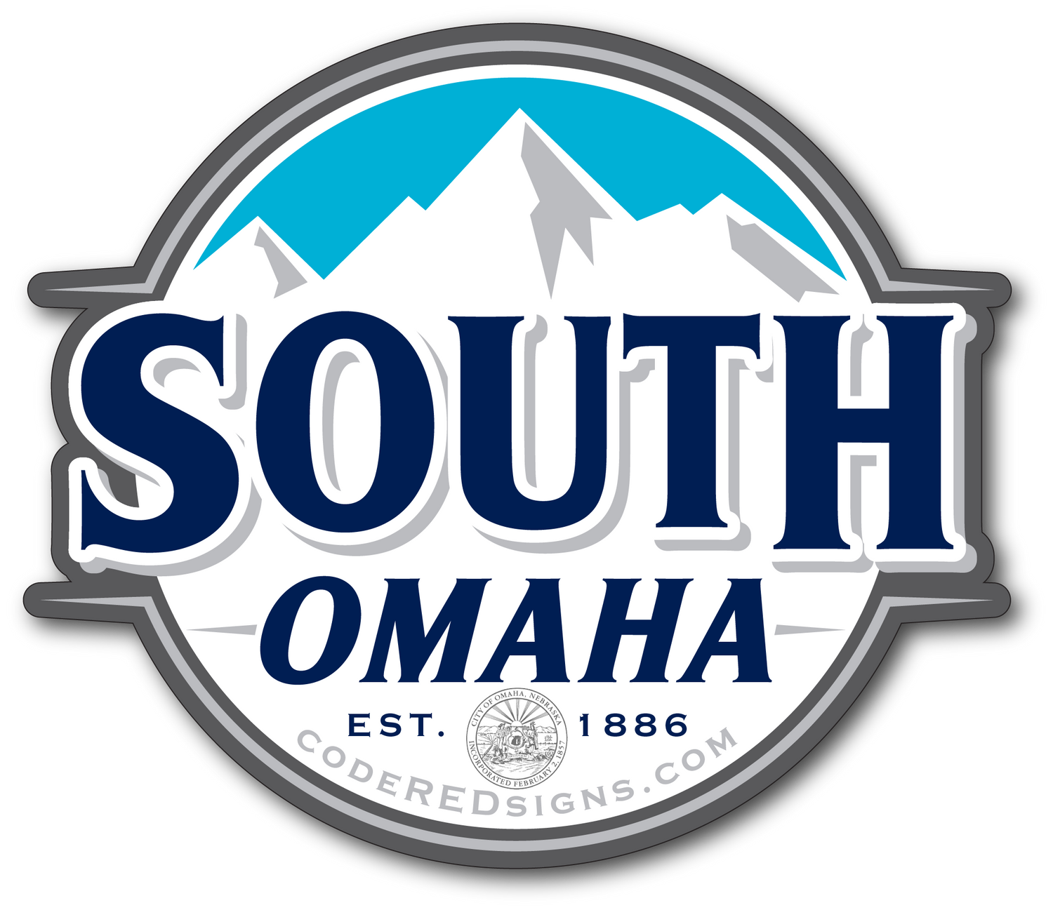 South Omaha Apparel & Stickers!