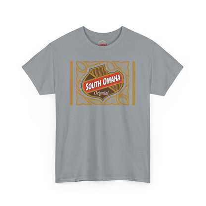 South Omaha 'Original' Falstaff Red Stripe Label Retro T-Shirt