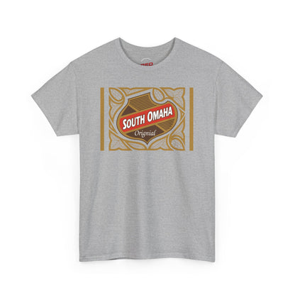 South Omaha 'Original' Falstaff Red Stripe Label Retro T-Shirt