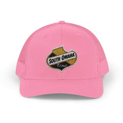 South Omaha Falstaff Spade Snapback Trucker Cap - Trendy Baseball Hat, Stylish Accessory, Perfect for Summer Festivals, Casual Outings, Birthday Gifts