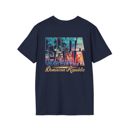 Punta Cana Unisex Softstyle T-Shirt, Relaxed Fit Tee, Beach Vacation Shirt, Dominican Republic Gift, Summer Travel Apparel