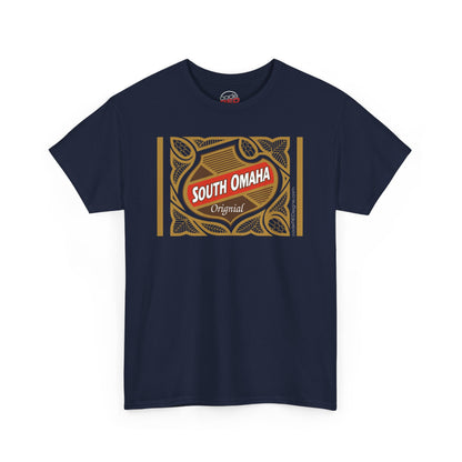 South Omaha 'Original' Falstaff Red Stripe Label Retro T-Shirt