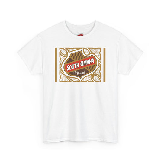 South Omaha 'Original' Falstaff Red Stripe Label Retro T-Shirt